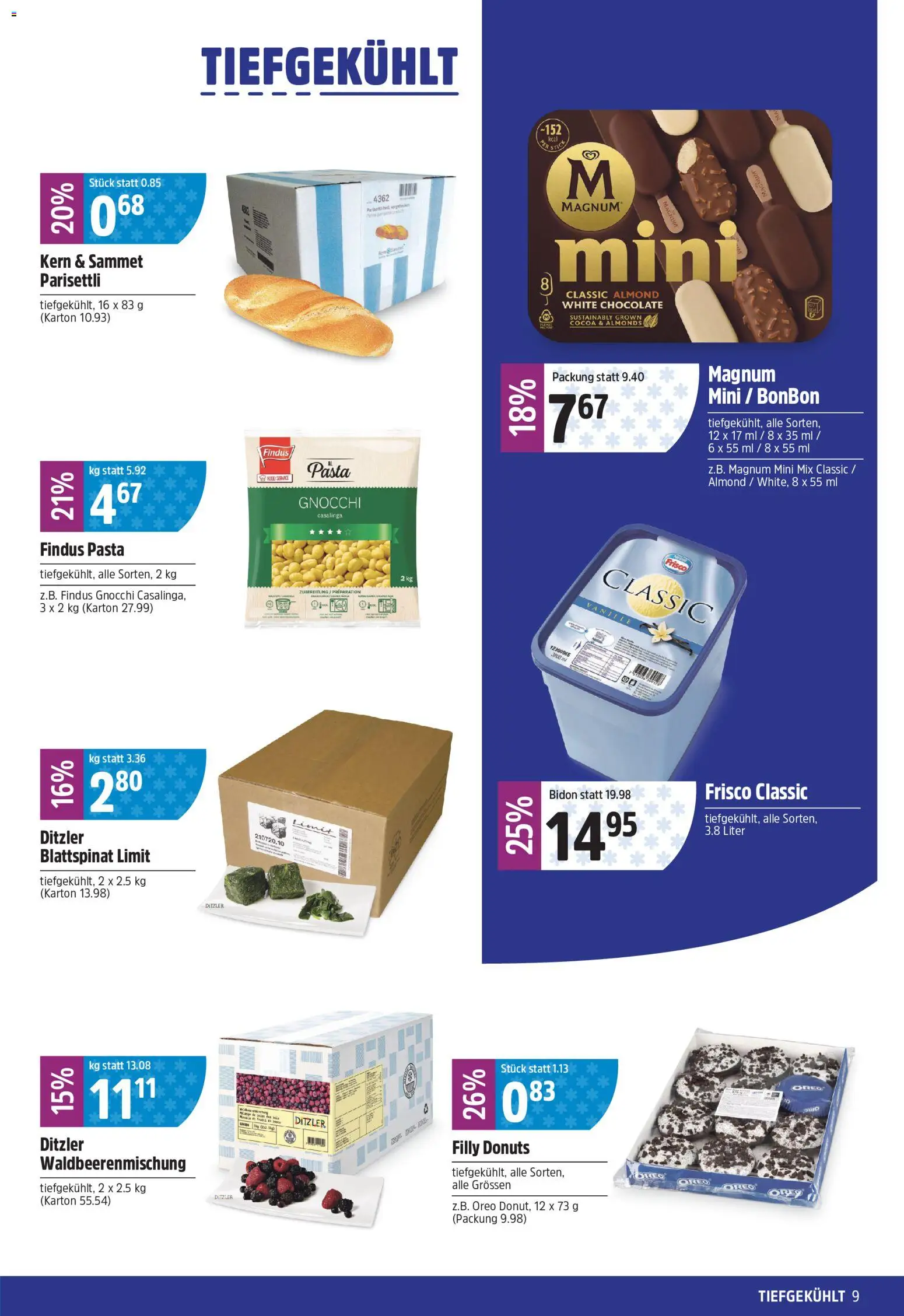 TopCC aktionen – gültig ab 01.06.2026 | Seite: 9 | Produkte: En Kommode, Donuts, Pasta