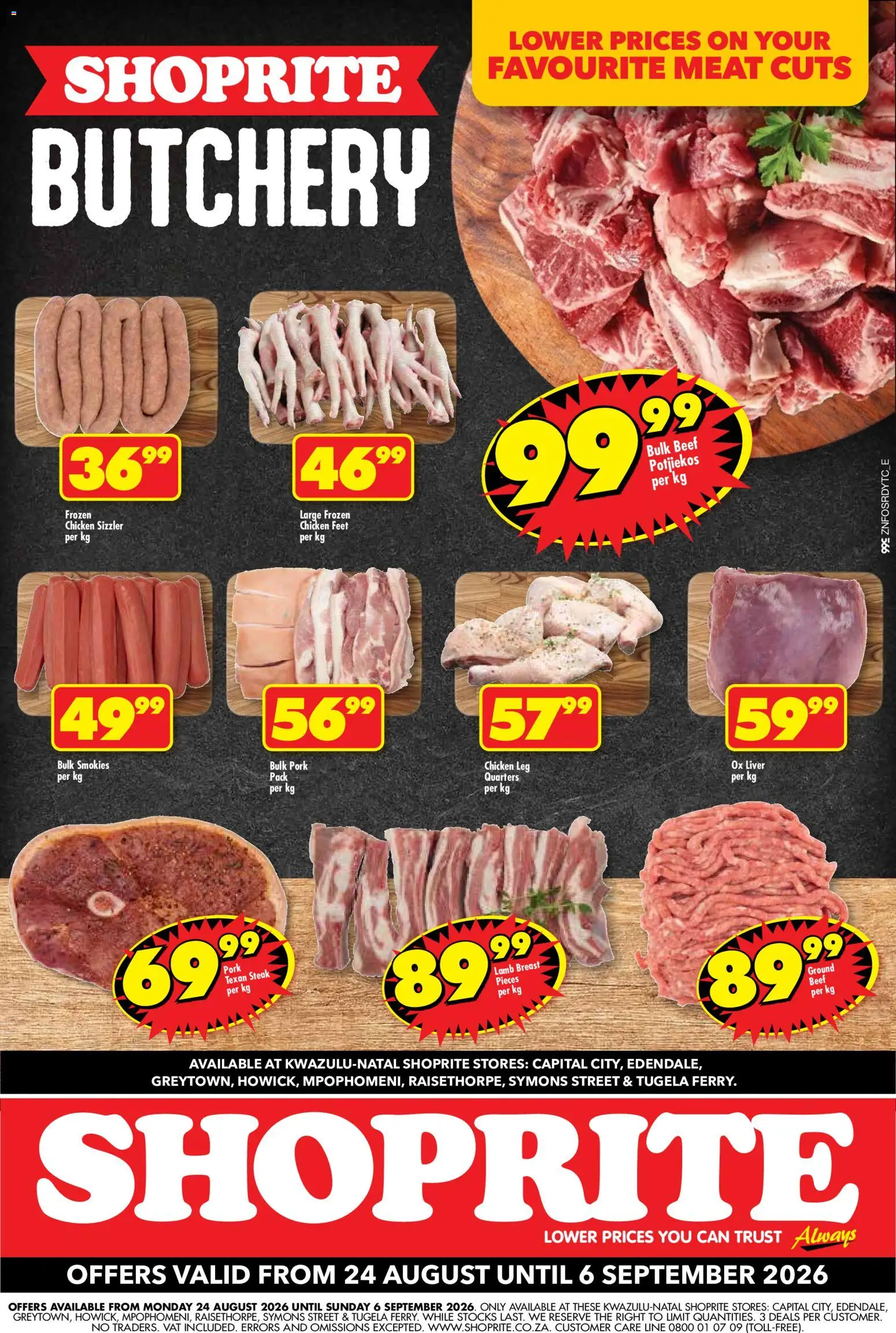 New Shoprite catalogue – valid from 24/08/2026 | Page: 1