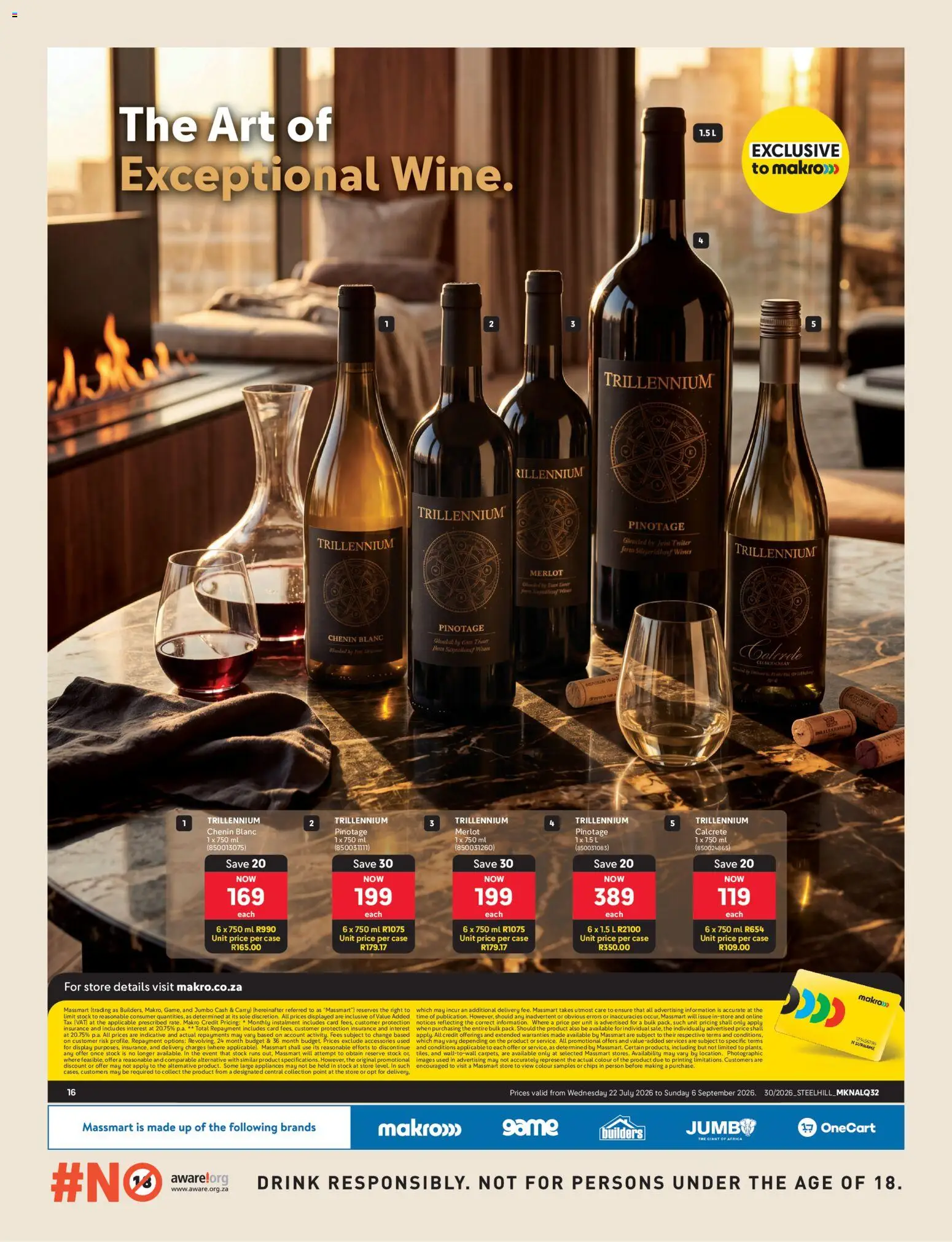 New Makro catalogue – valid from 22/07/2026 | Page: 16 | Products: Case, Art, Chips, Stock