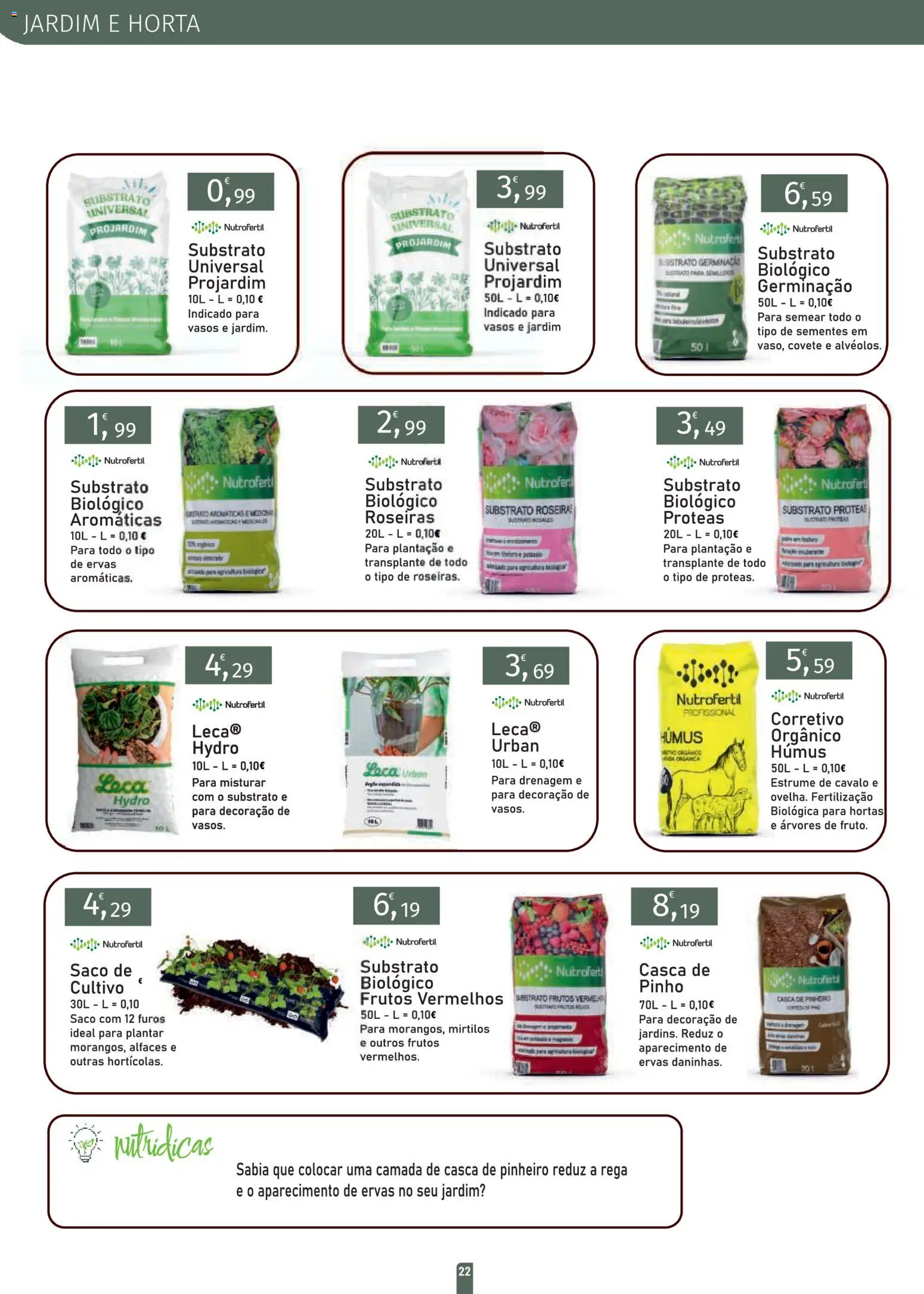 E.Leclerc folheto Jardim Lordelo │ válido de 23.03.2026 | Página: 22 | Produtos: Mirtilos