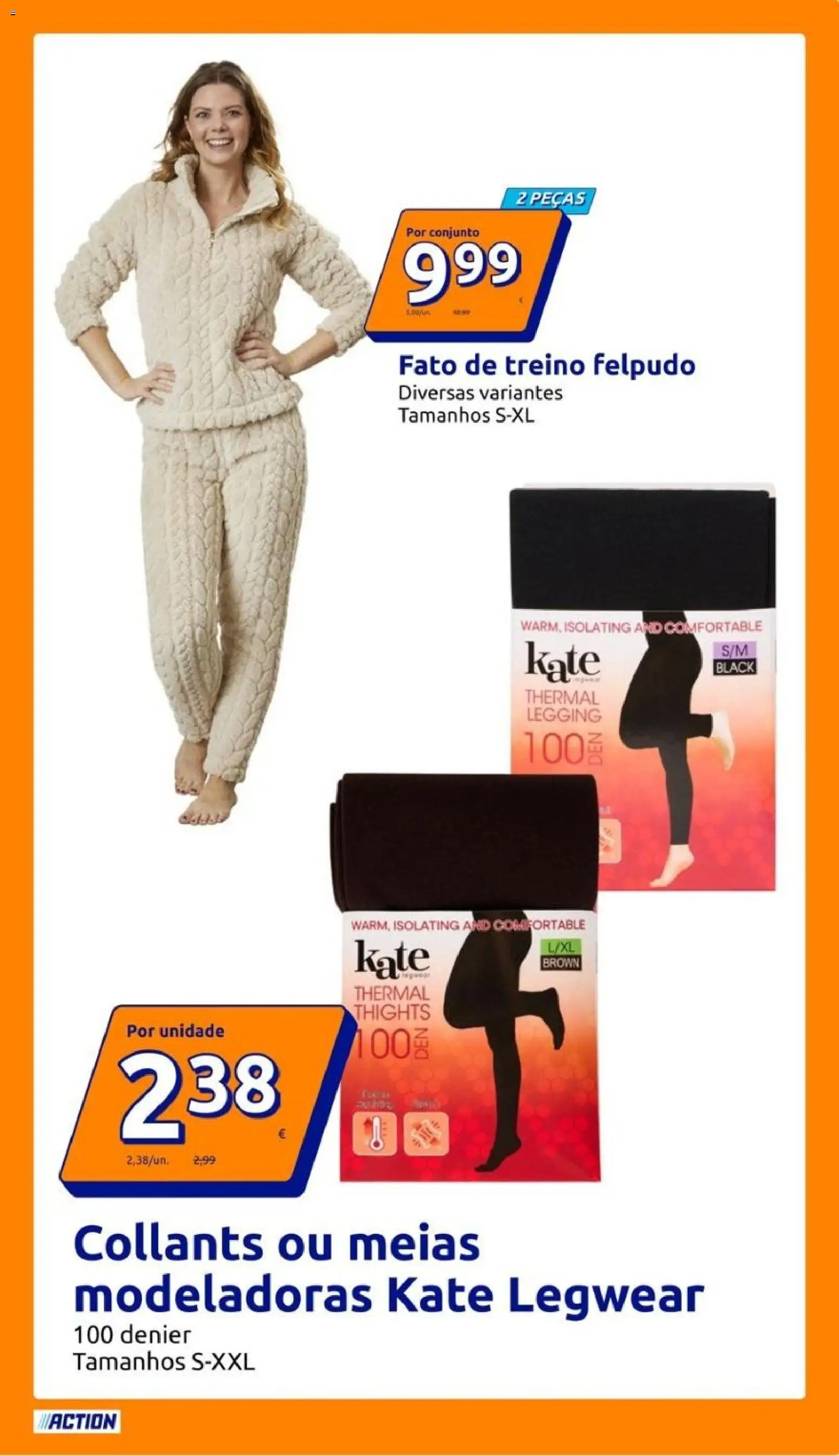 Action folheto │ válido de 14/10/2026 | Página: 9 | Produtos: Collants, Meias, Fato
