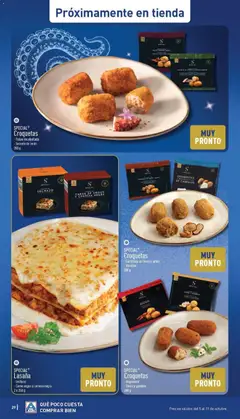 Vista previa SPECIAL® Croquetas, Carrillada de cerdo y setas, Bocadinhos de porco e cogumelos válido desde el 05/10/2026 | Página: 29 | Productos: Polvo, Croquetas, Lasaña, Carne