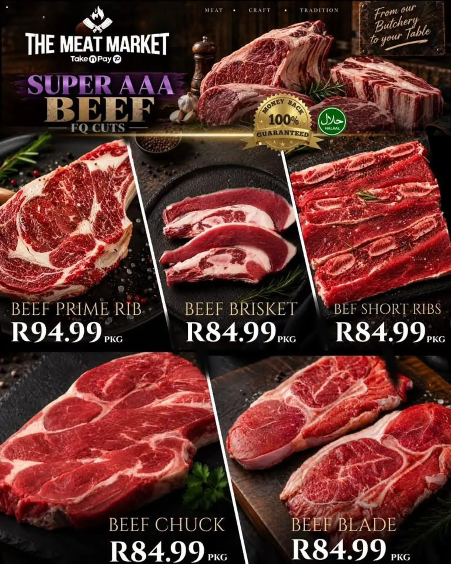 New Take n Pay catalogue – valid from 20/09/2026 | Page: 25 | Products: Table, Ribs, Beef