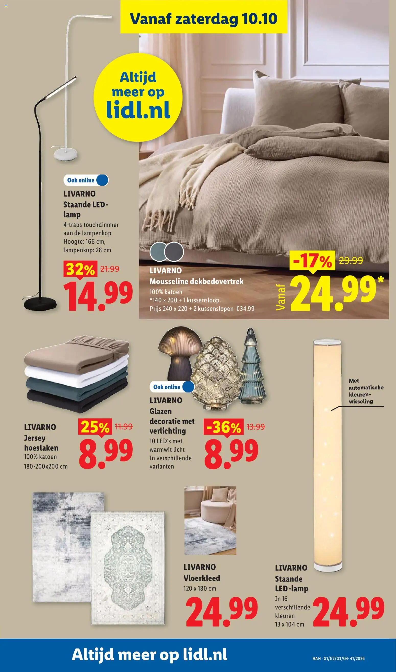 {H1} | Pagina: 12 | Producten: Ledlamp, LED-lamp, Lamp, Hoeslaken