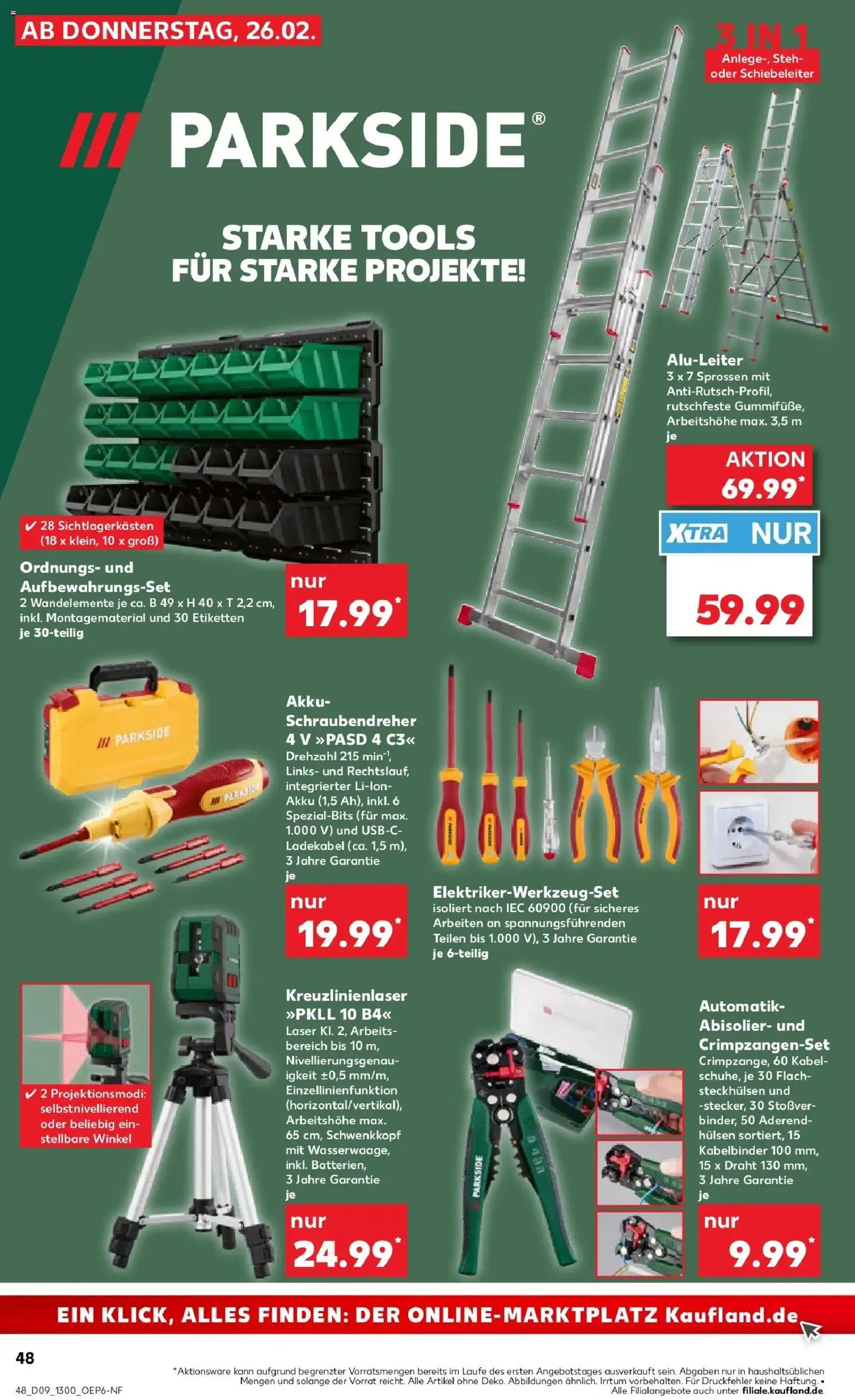 Kaufland prospekt Emmerich Am Rhein	 – gültig ab 26.02.2026 | Seite: 48 | Produkte: Kabel, Ladekabel