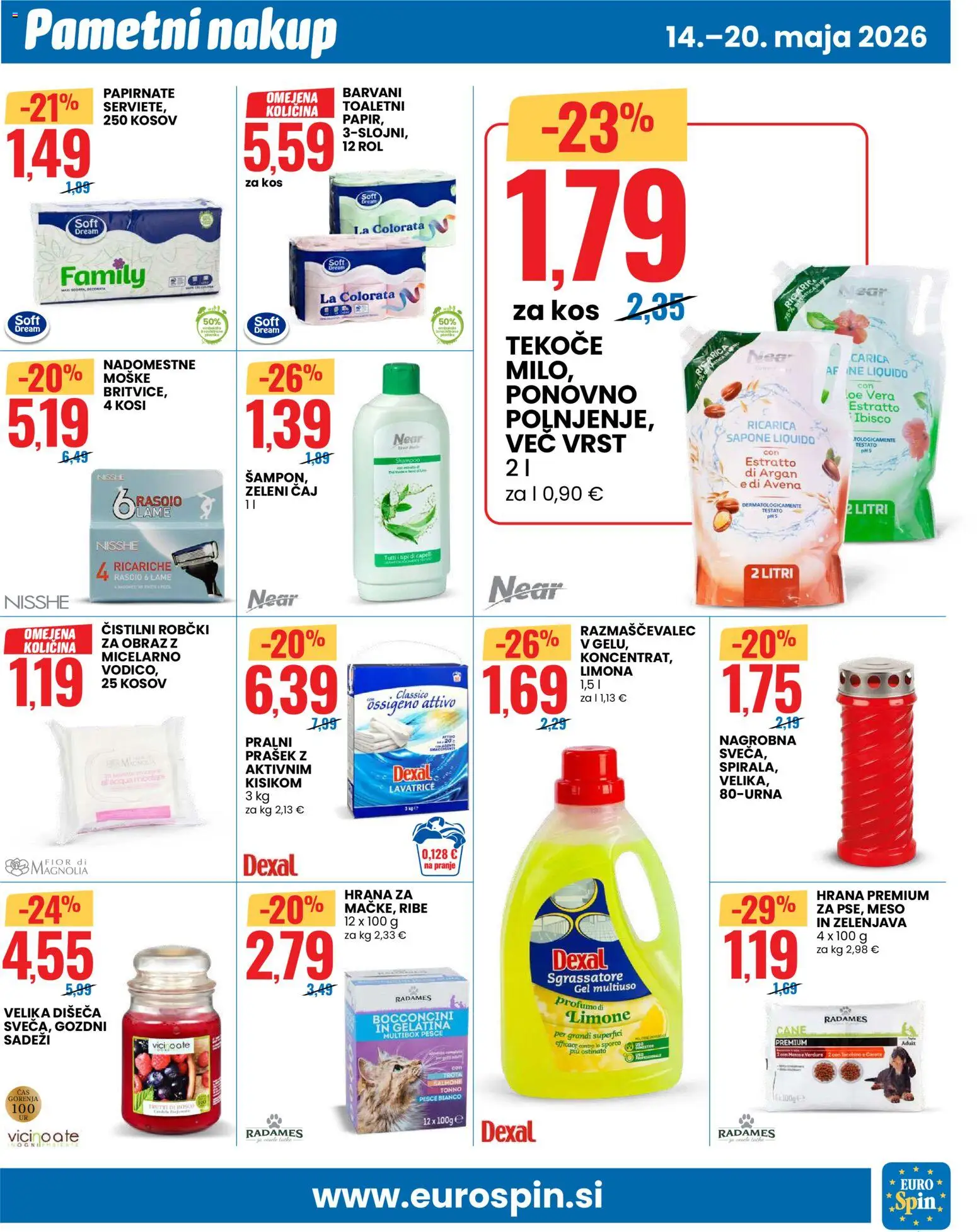 Novi Eurospin katalog ponudbe – veljaven od 14.05.2026 | Stran: 9
