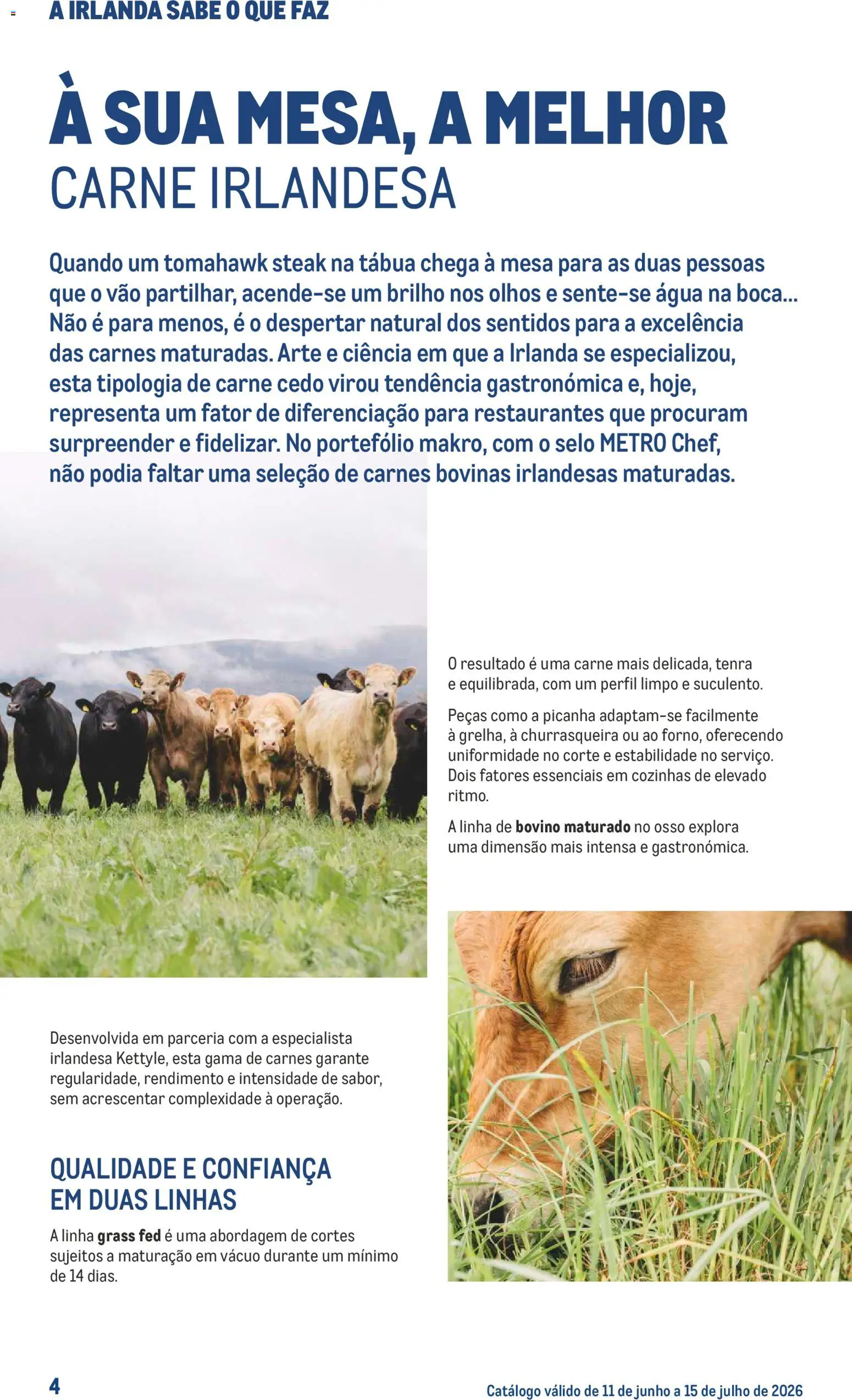 Makro Especial Carnes │ válido de 11.06.2026 | Página: 4 | Produtos: Agua, Tábua, Mesa, Carne