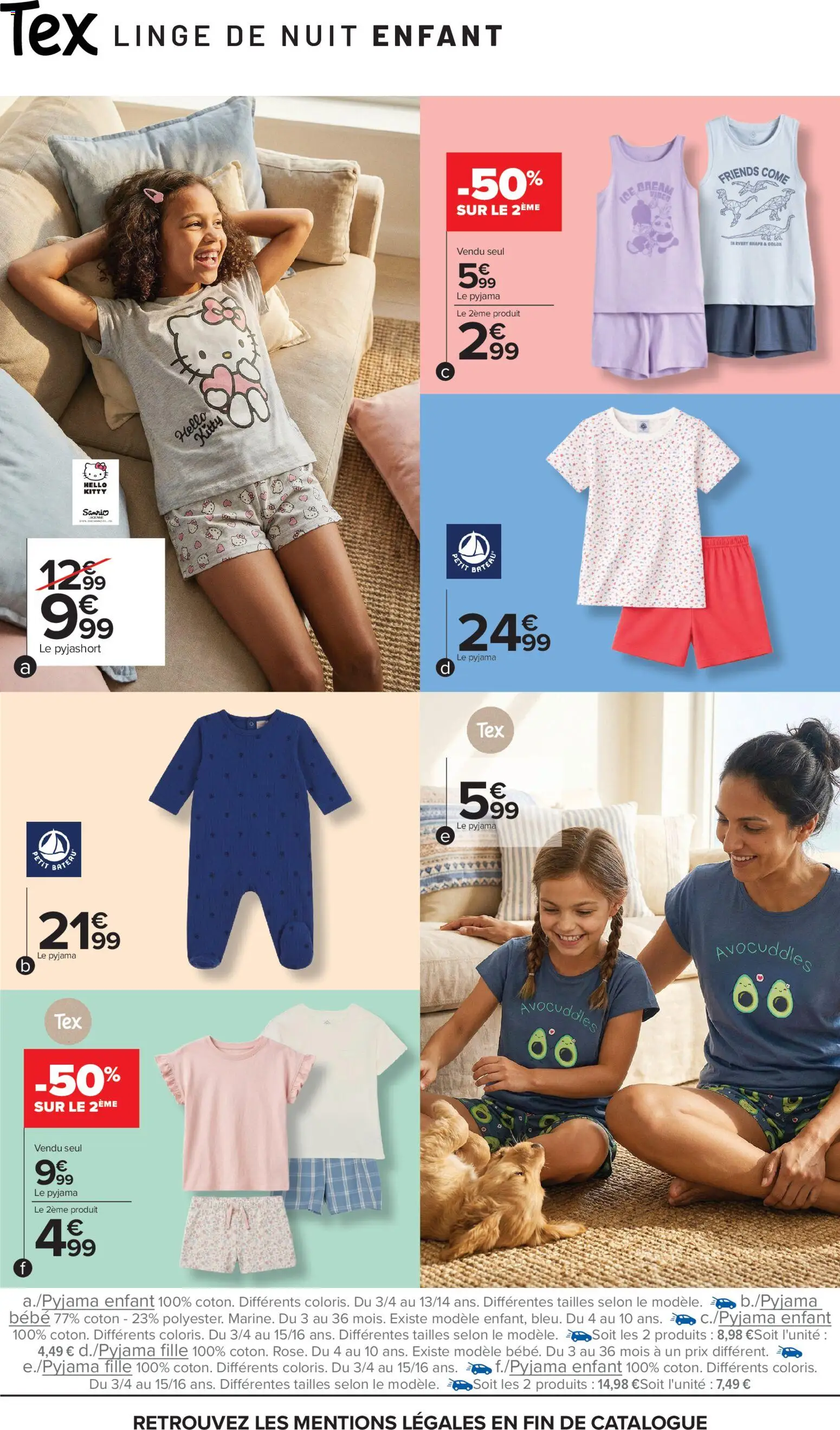 {H1} | Page: 14 | Produits: Coton, Pyjama