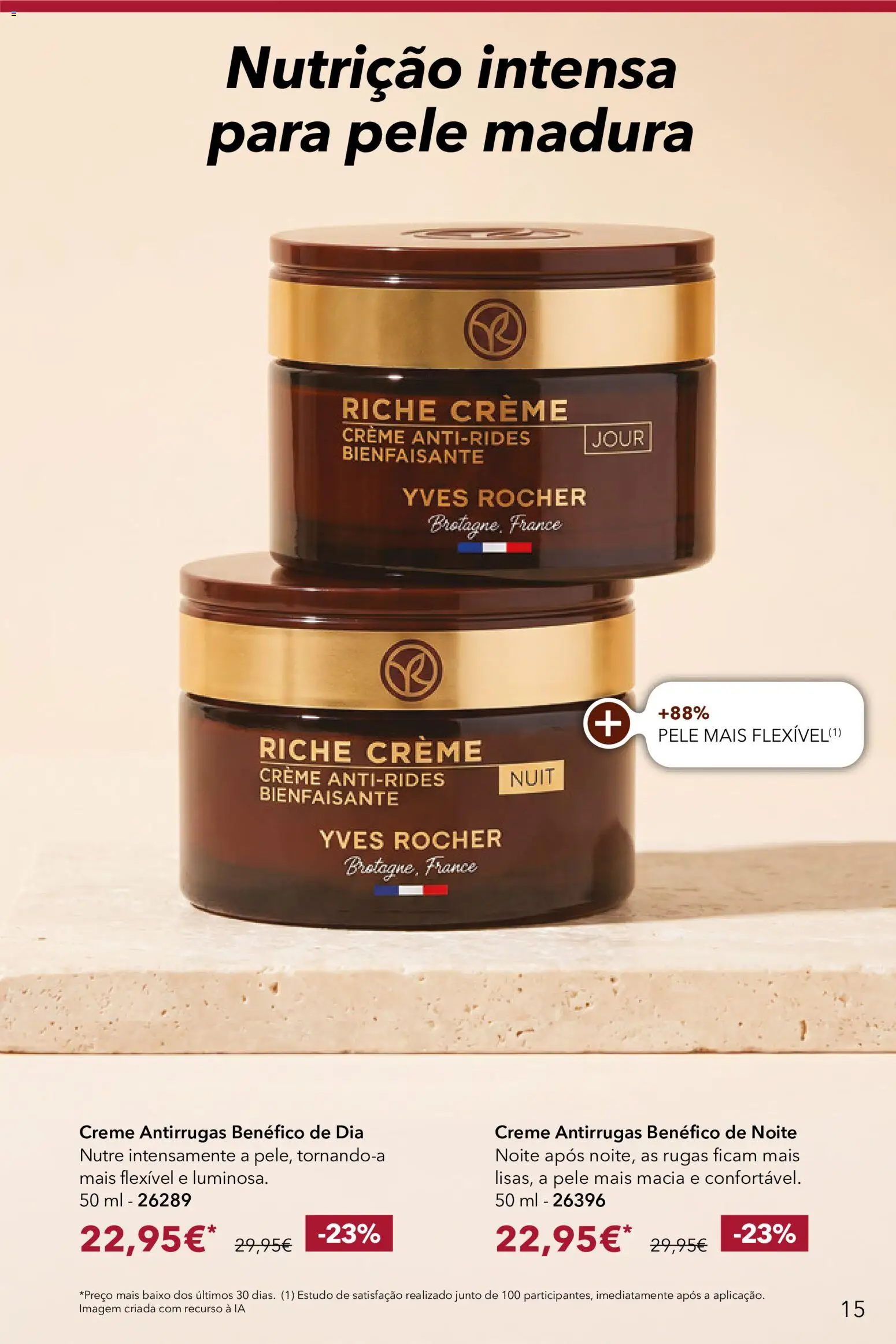 Yves Rocher Catálogo 12 │ válido de 24/09/2026 | Página: 15 | Produtos: Creme