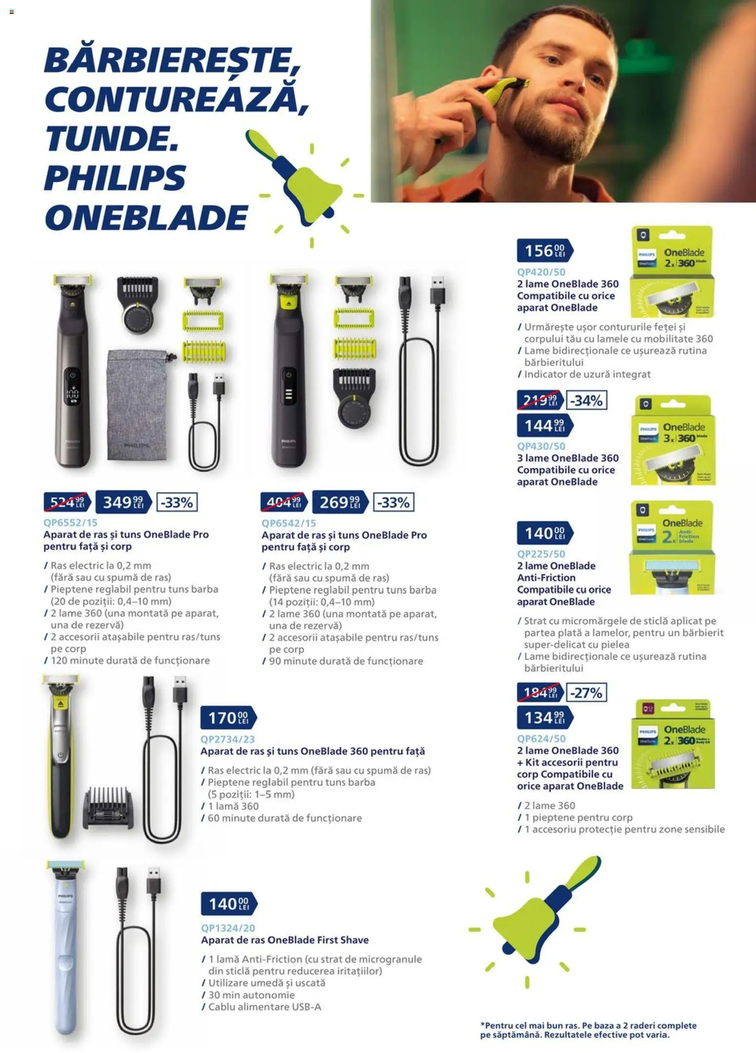 Noul catalog Carrefour – valabil de la 19.08.2026 | Pagină: 19 | Produse: Pieptene, Cablu, Aparat De Ras, Spumă de ras