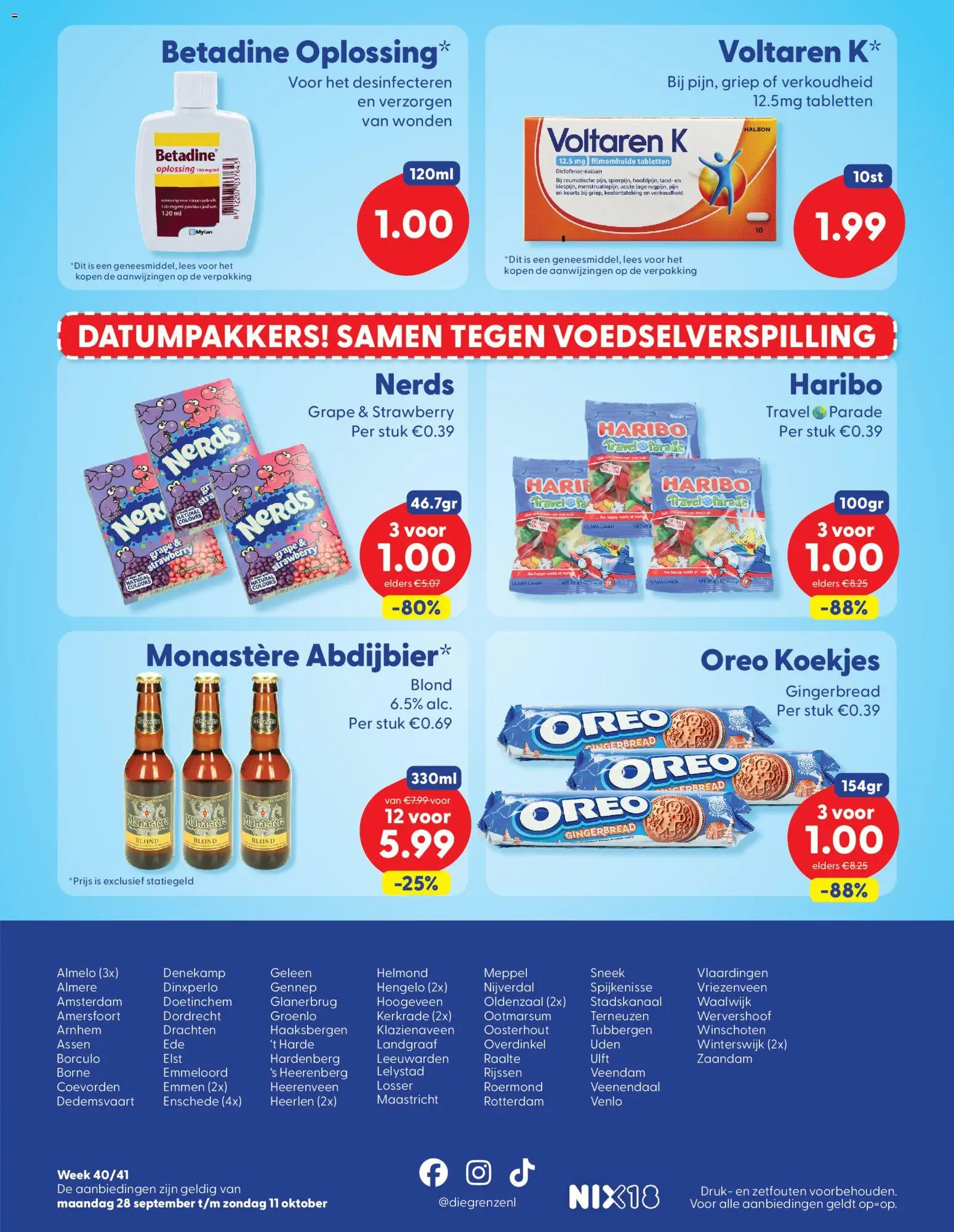 {H1} | Pagina: 8 | Producten: Koekjes, Oreo, La