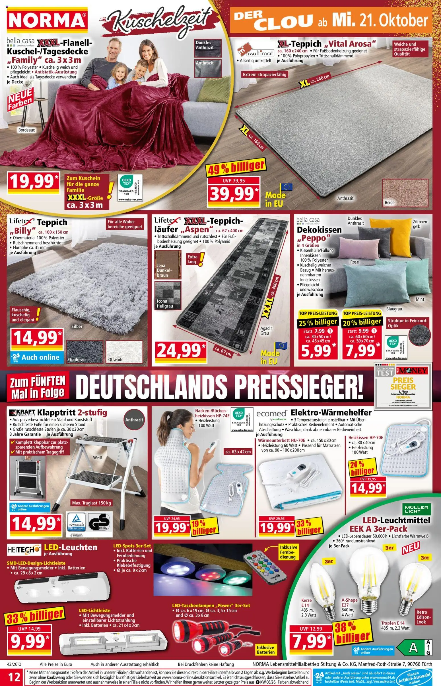 Norma Prospekt – gültig ab 19.10.2026 | Seite: 12