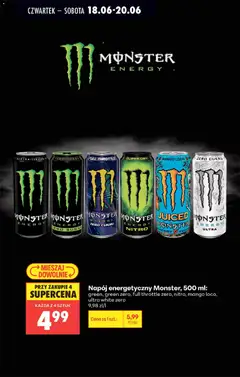Pogląd oferty "MONSTER JUICED MANGO LOCO, Napój energetyczny Monster, 500 ml: juiced mango loco" - ważna od 18.06.2026 | Strona: 68