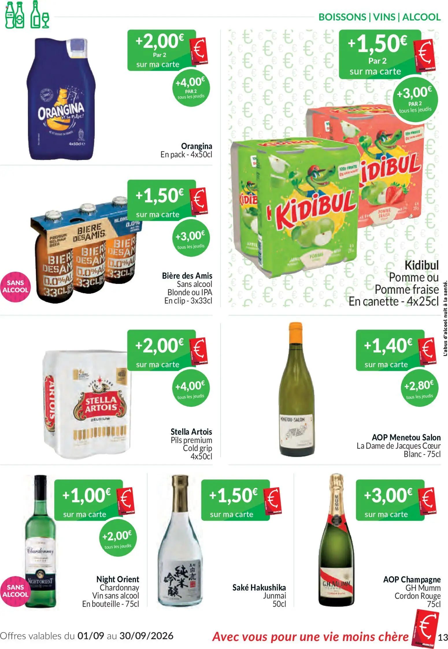{H1} | Pagina: 13 | Producten: Bier, La, Champagne