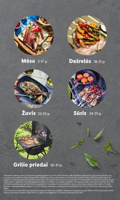 LIDL leidinys galioja nuo 06.04.2026 | Puslapis: 3 | Prekių: Dešrelės, Sūris, Žuvis