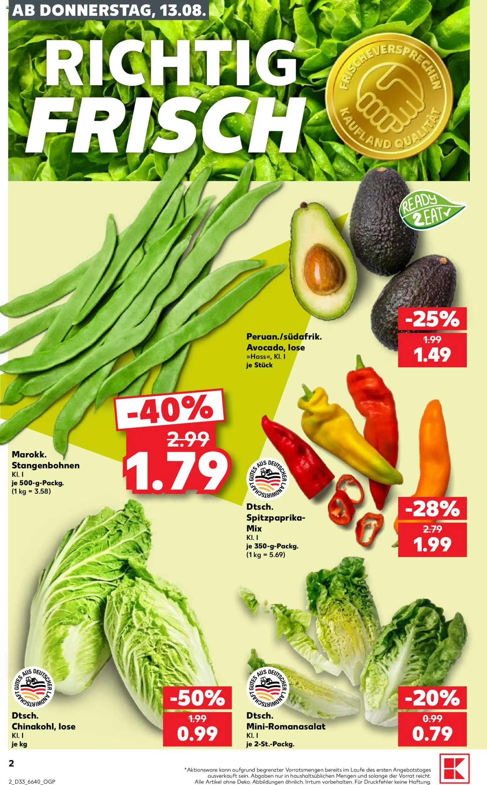 Kaufland Prospekt Stuttgart – gültig ab 13.08.2026 | Seite: 2