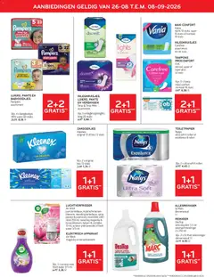 Alvo folder - Voorbeeld van een folder van Alvo, geldig van 26/08/2026 | Pagina: 15 | Producten: Luchtverfrisser, Pampers, Oliën, Toiletpapier