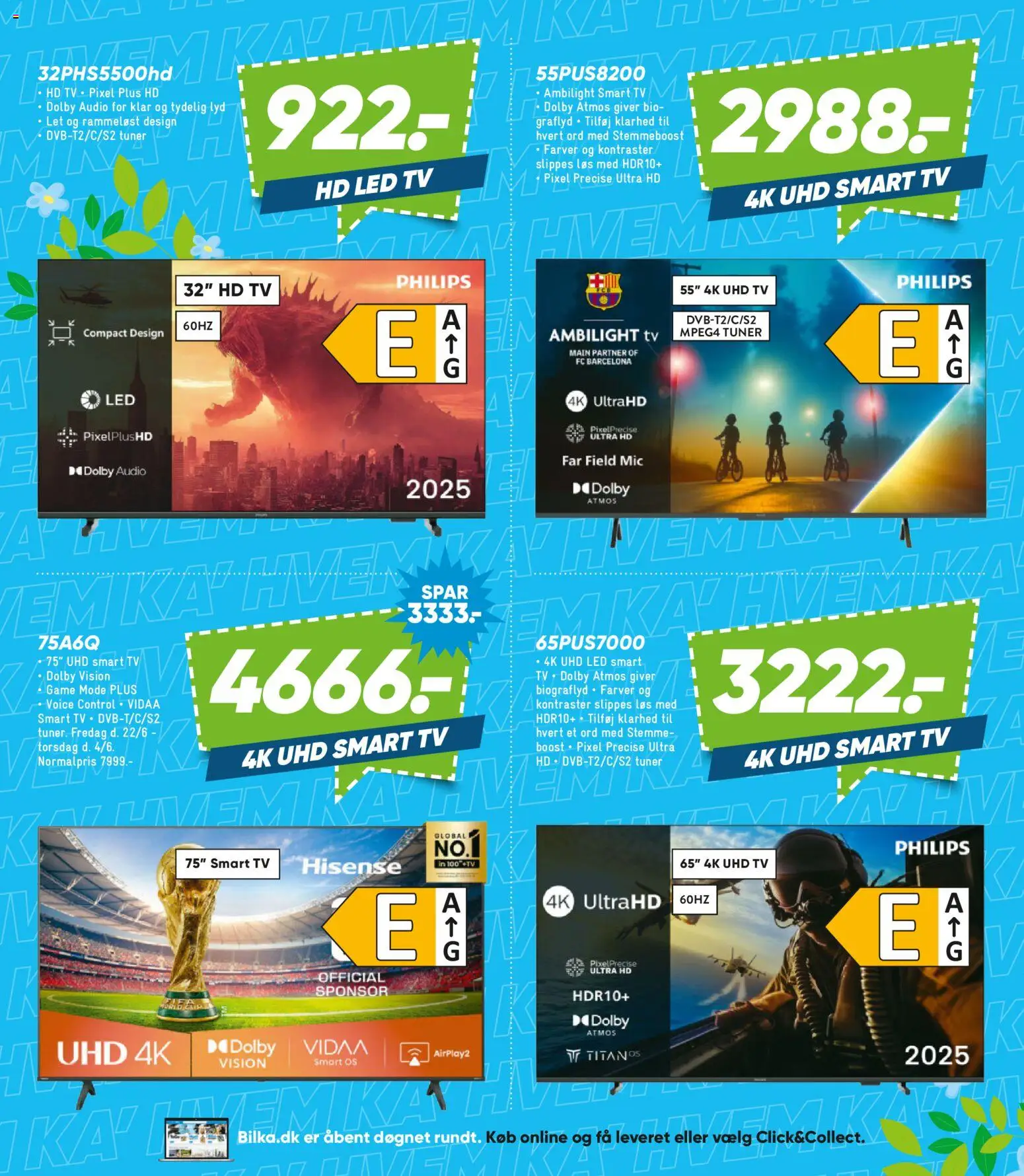 Bilka tilbudsavis – gyldig fra 22.05.2026 | Side: 37 | Produkter: Smart TV, TV, Lyd