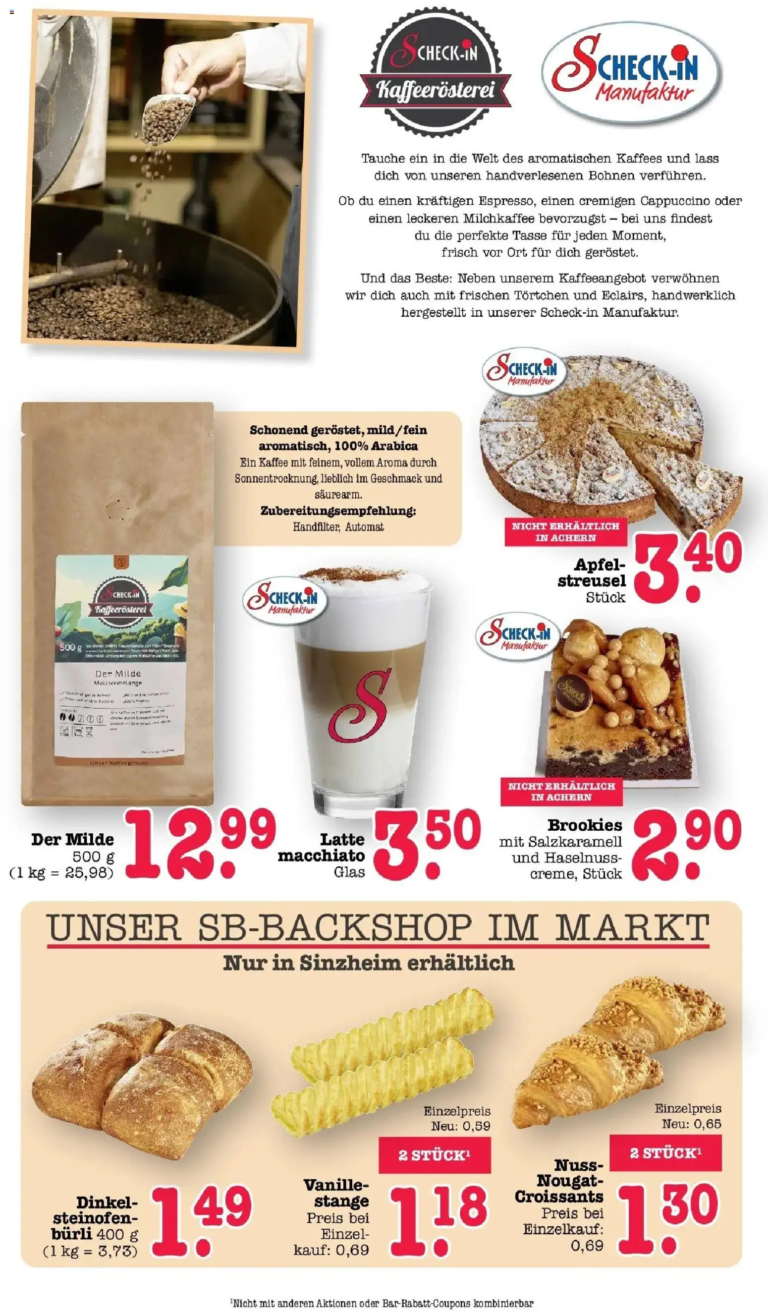 E center Prospekt Achern (ab 19.10.2026) zum Blättern | Seite: 64 | Produkte: Kaffee, Äpfel, Vanille
