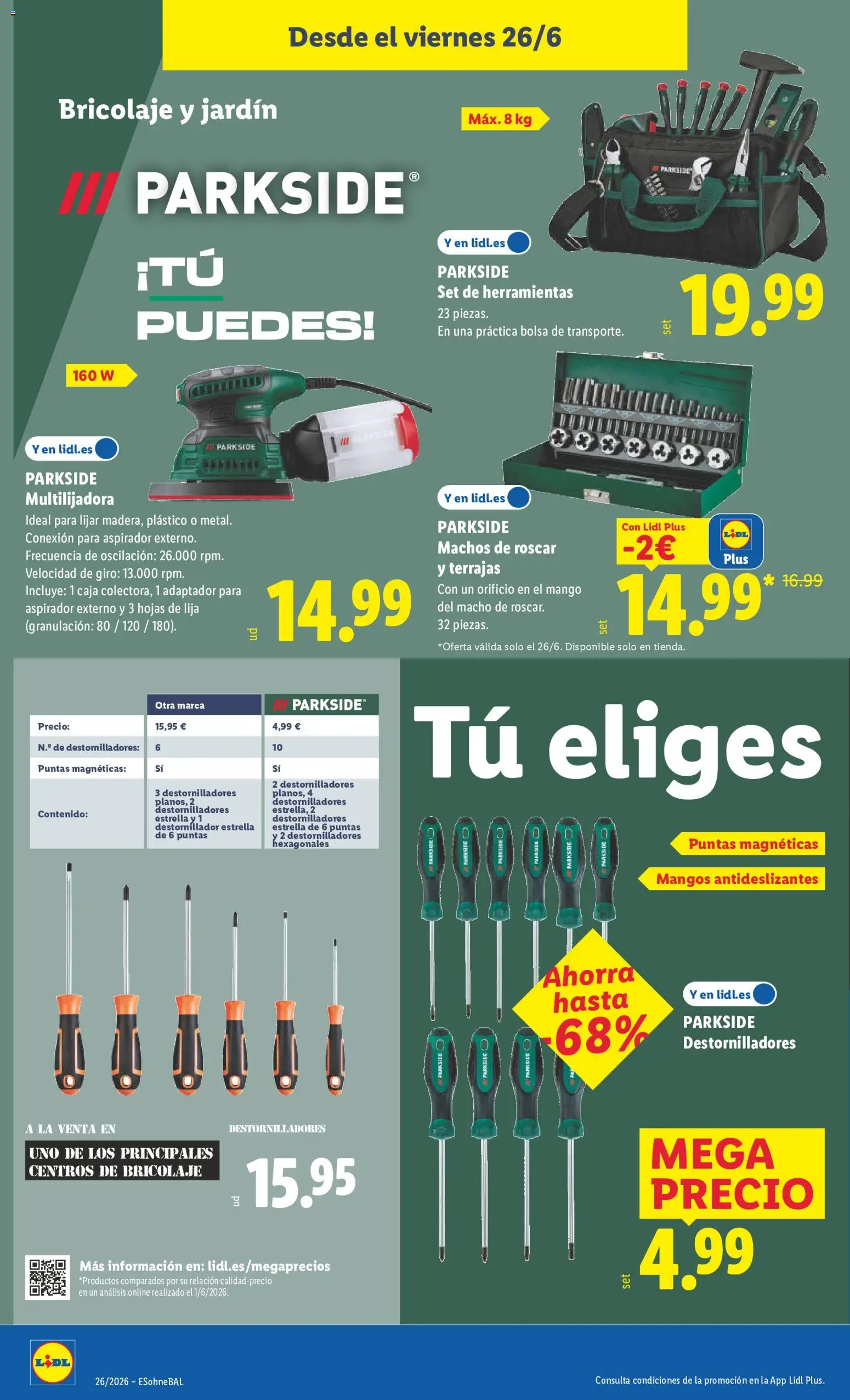Lidl folleto de bazar │ válido desde el 22.06.2026 | Página: 24 | Productos: Bolsa, Adaptador, Aspirador, Caja