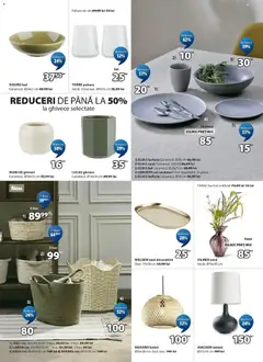 Ofertele JYSK valabile de la 24.04.2026 | Pagină: 9 | Produse: Bol, Ghiveci, Vază, Vin