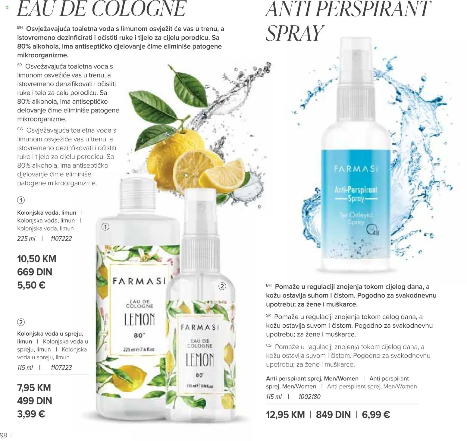 Farmasi katalog - važi od 01.09.2026 | Strana: 98