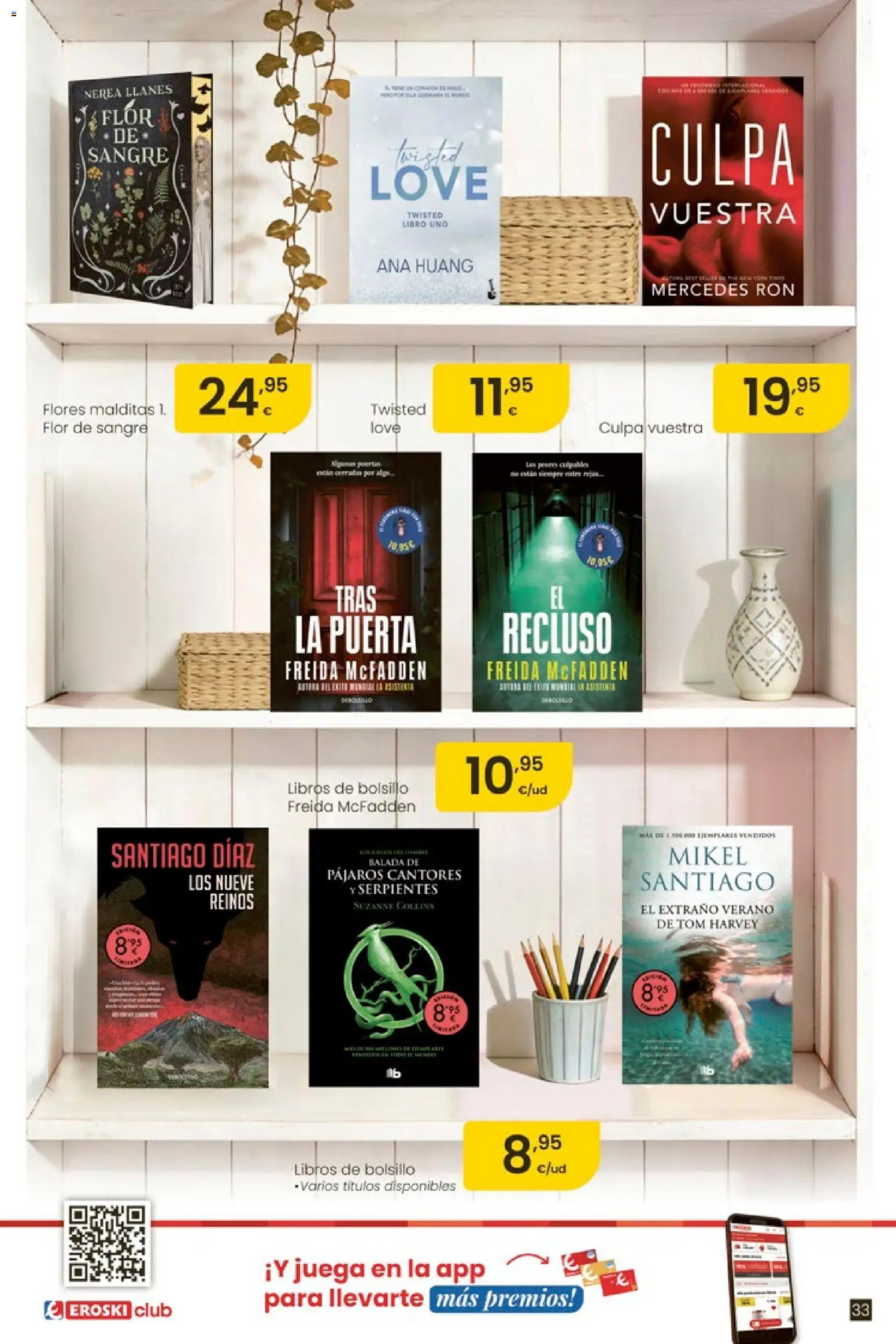 Eroski Oh! Oferta Pontevedra │ válido desde el 11.06.2026 | Página: 33 | Productos: Ron, Juega