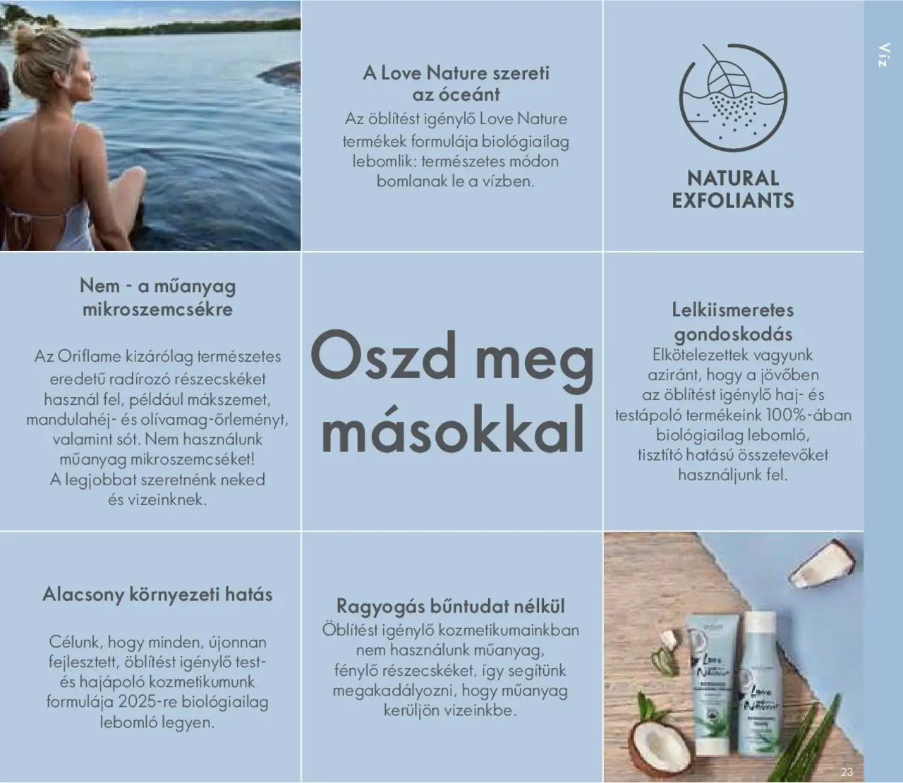 Oriflame akciós ujság - amely érvényes a következő dátumtól: 2020.05.27. | Oldal: 23