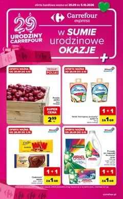 Pogląd oferty "Carrefour gazetka - Express" - ważna od 29.09.2026