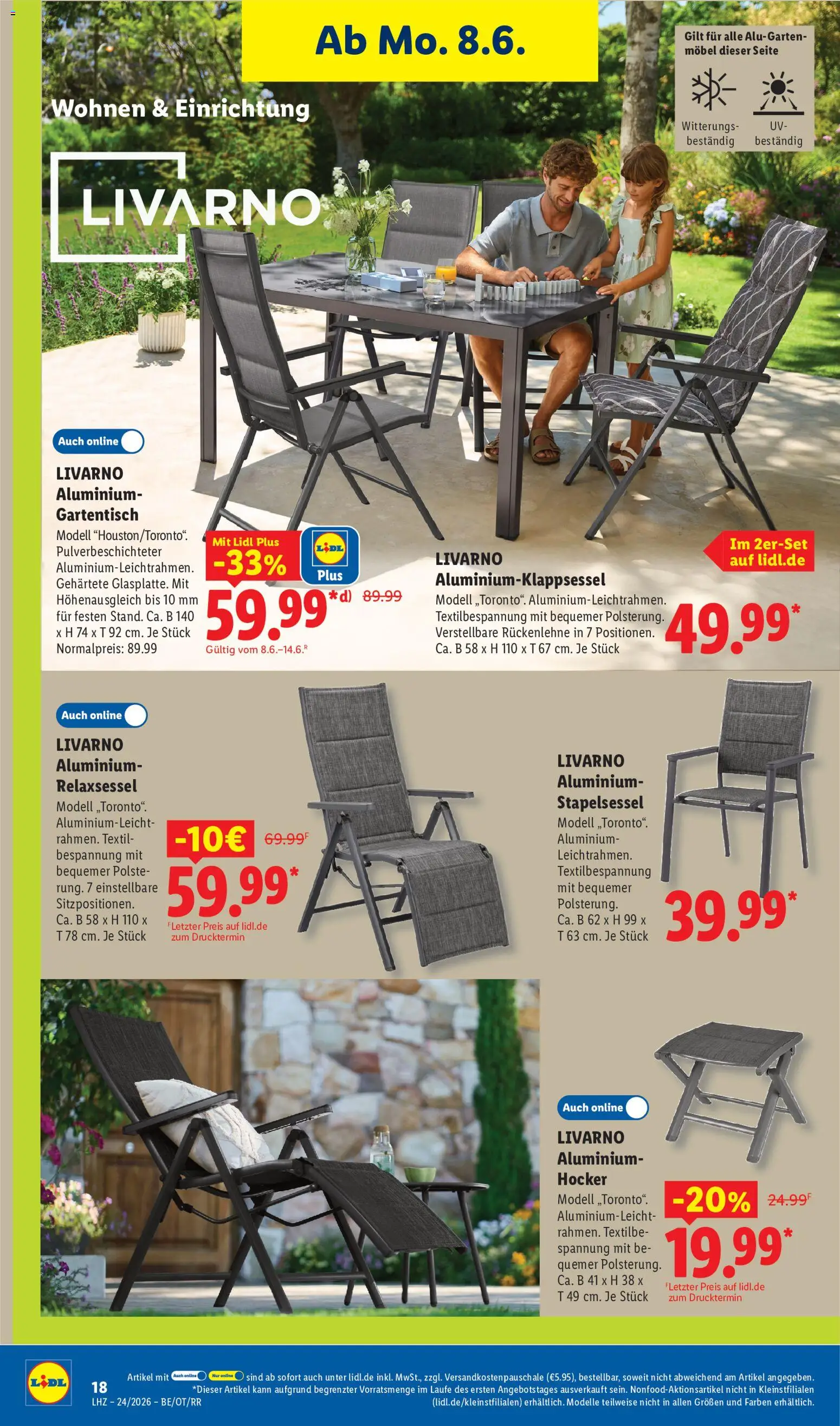 Lidl Prospekt | 08.06.2026 | Wie erhält man einen begrenzten Rabatt? | Deutschland