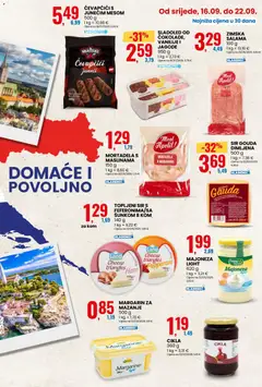 SLADOLED OD ČOKOLADE, VANILIJE I JAGODE, 950 g - Pregled kataloga iz trgovine Eurospin, vrijedi od 16.09.2026 | Stranica: 3