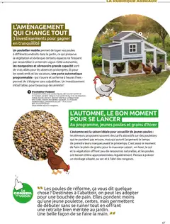 Mr. Bricolage - Prévisualisation de Mr. Bricolage catalogue Automne valide à partir de 18/09/2026 | Page: 67 | Produits: Poulailler, Mais, Couvert, Porte