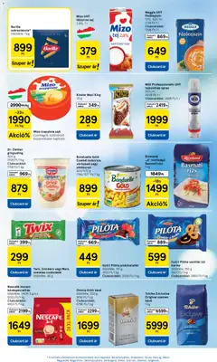Tesco aktuális akciós újság - amely érvényes a következő dátumtól: 2026.07.02. | Oldal: 5 | Termékek: Tejszínhab, Tej, Sajt, Trappista sajt