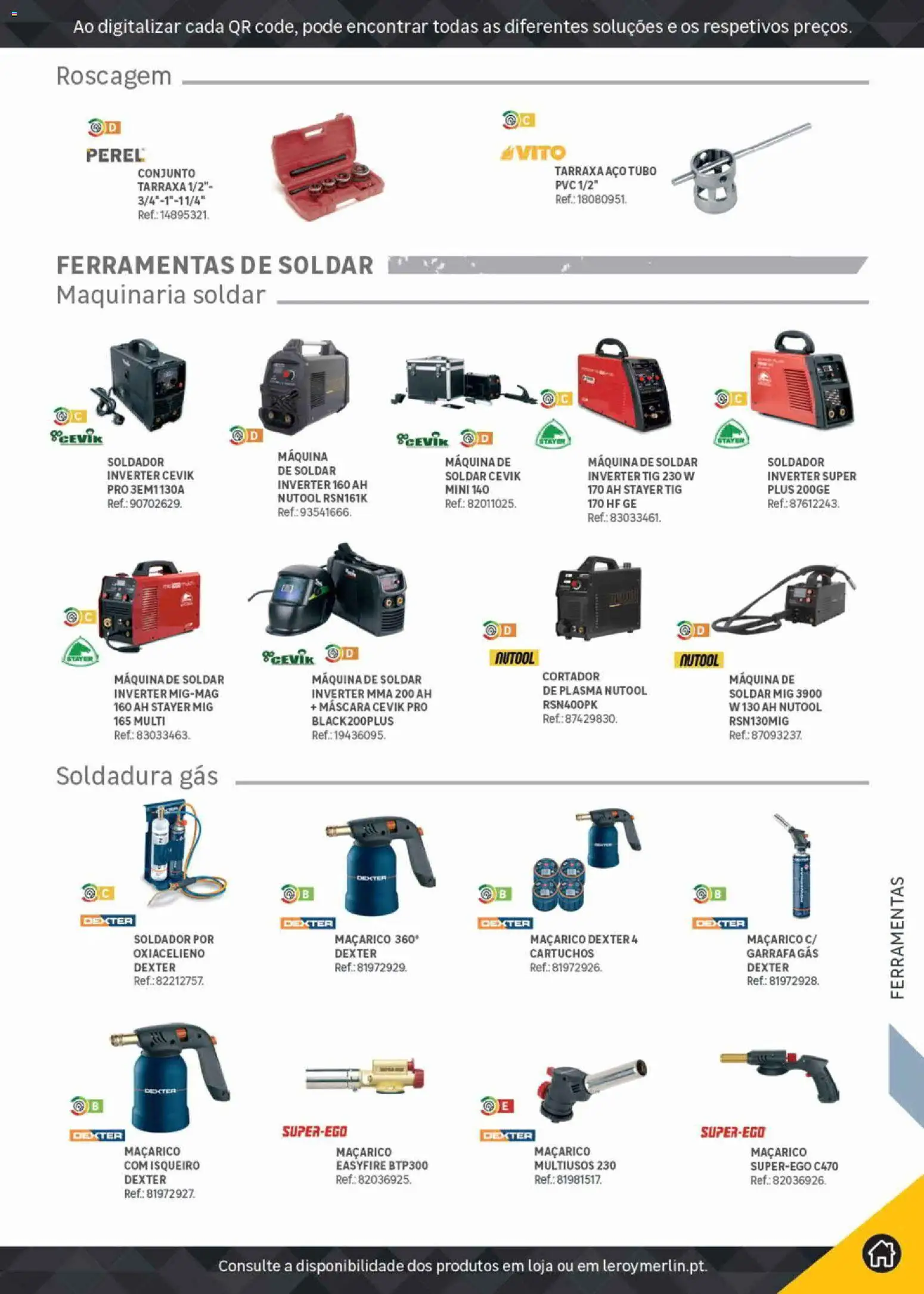 Leroy Merlin Catálogo Pro │ válido de 09/06/2026 | Página: 341 | Produtos: Cortador, Ferramentas