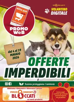 Anteprima del volantino Elite Supermercati volantino Pet valido a partire dal 04.05.2026
