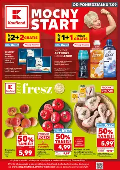 Náhled letáku Kaufland Polsko leták - Mocny start od 07.09.2026