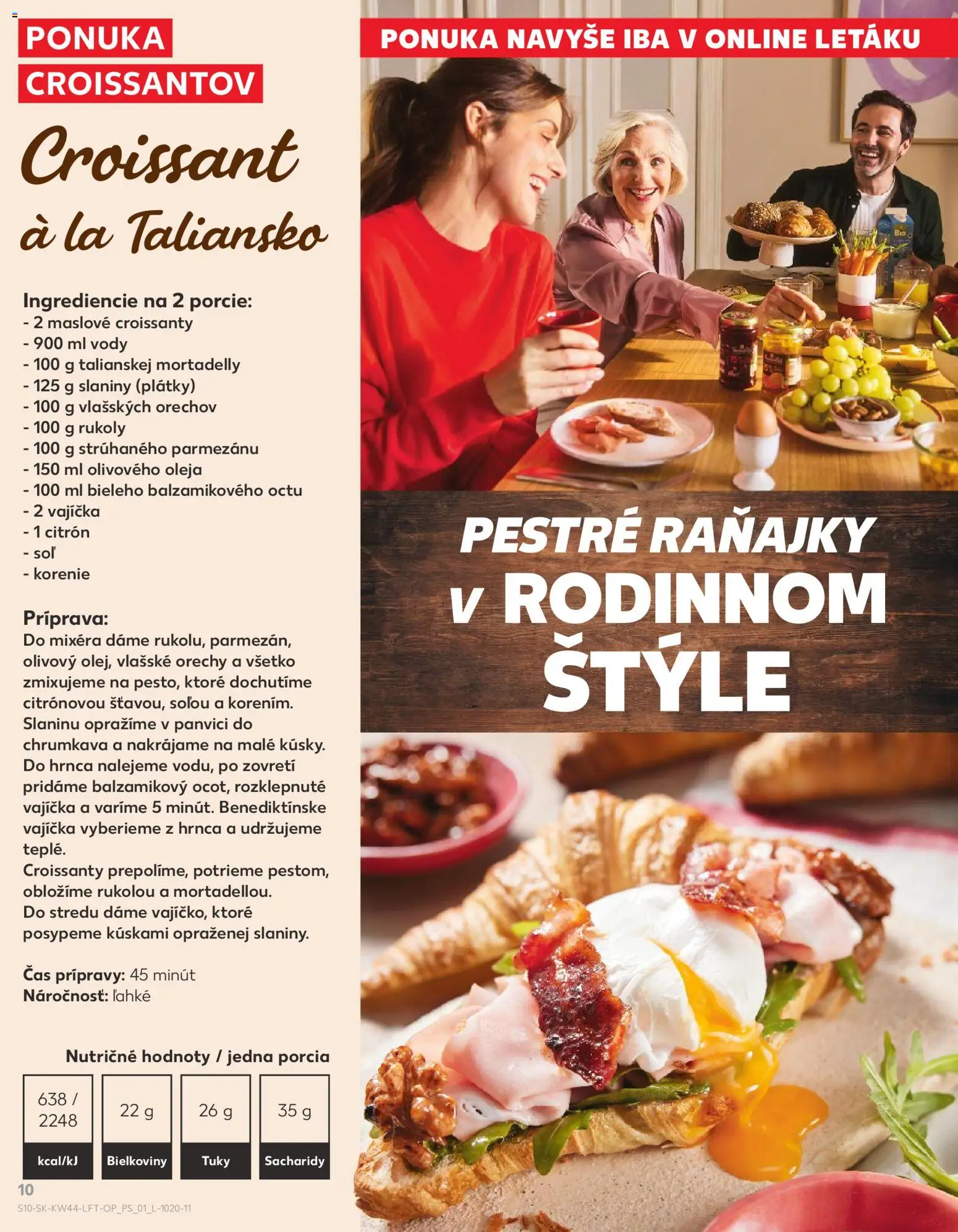 Nové Kaufland akcie – leták je platný od 30.10.2025 | Strana: 10 | Produkty: Croissant, Orechy, Soľ, Vlašské orechy