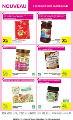 Carrefour - Prévisualisation de Thé vert Matcha, CARREFOUR BIO, 55 g. valide à partir de 01/09/2026 | Page: 6 | Produits: Cacao, Mais, Fruits, Thé