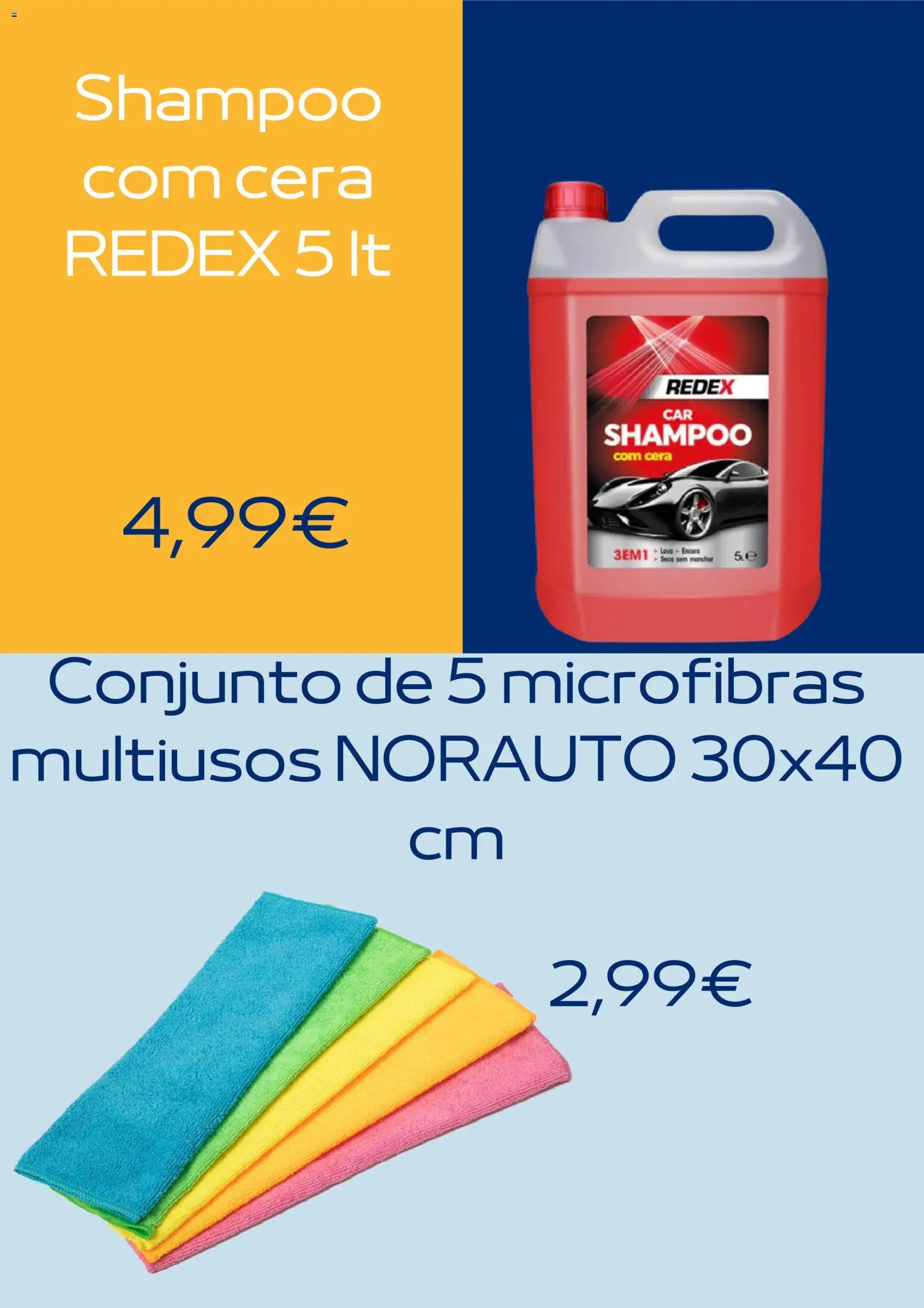 Norauto folheto │ válido de 04/08/2026 | Página: 3 | Produtos: Shampoo, Cera