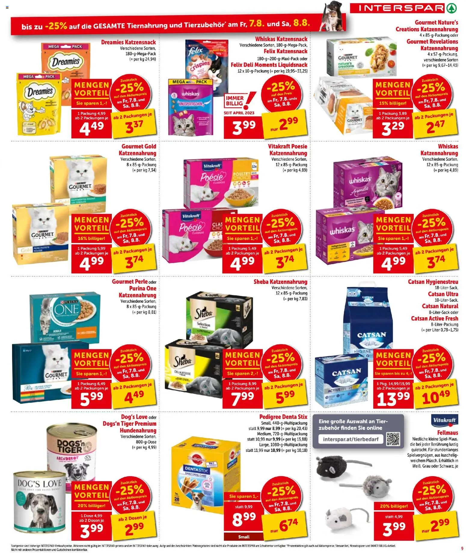 Interspar - Flugblatt gültig ab 06.08.2026 | Seite: 9 | Produkte: Pastete