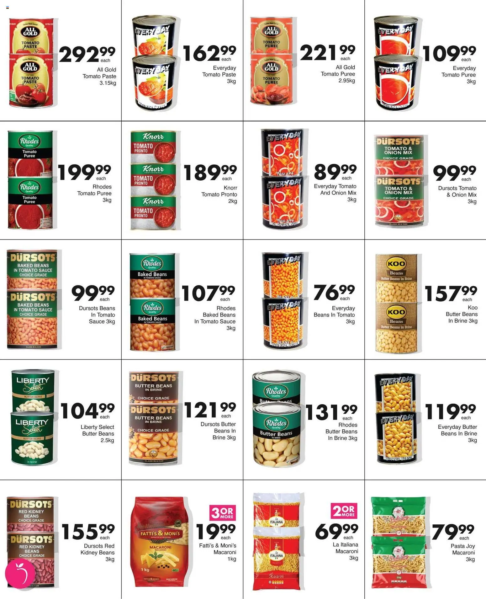 New Save catalogue – valid from 15.06.2026 | Page: 12 | Products: Beans, Baked beans, Pasta, Tomato sauce
