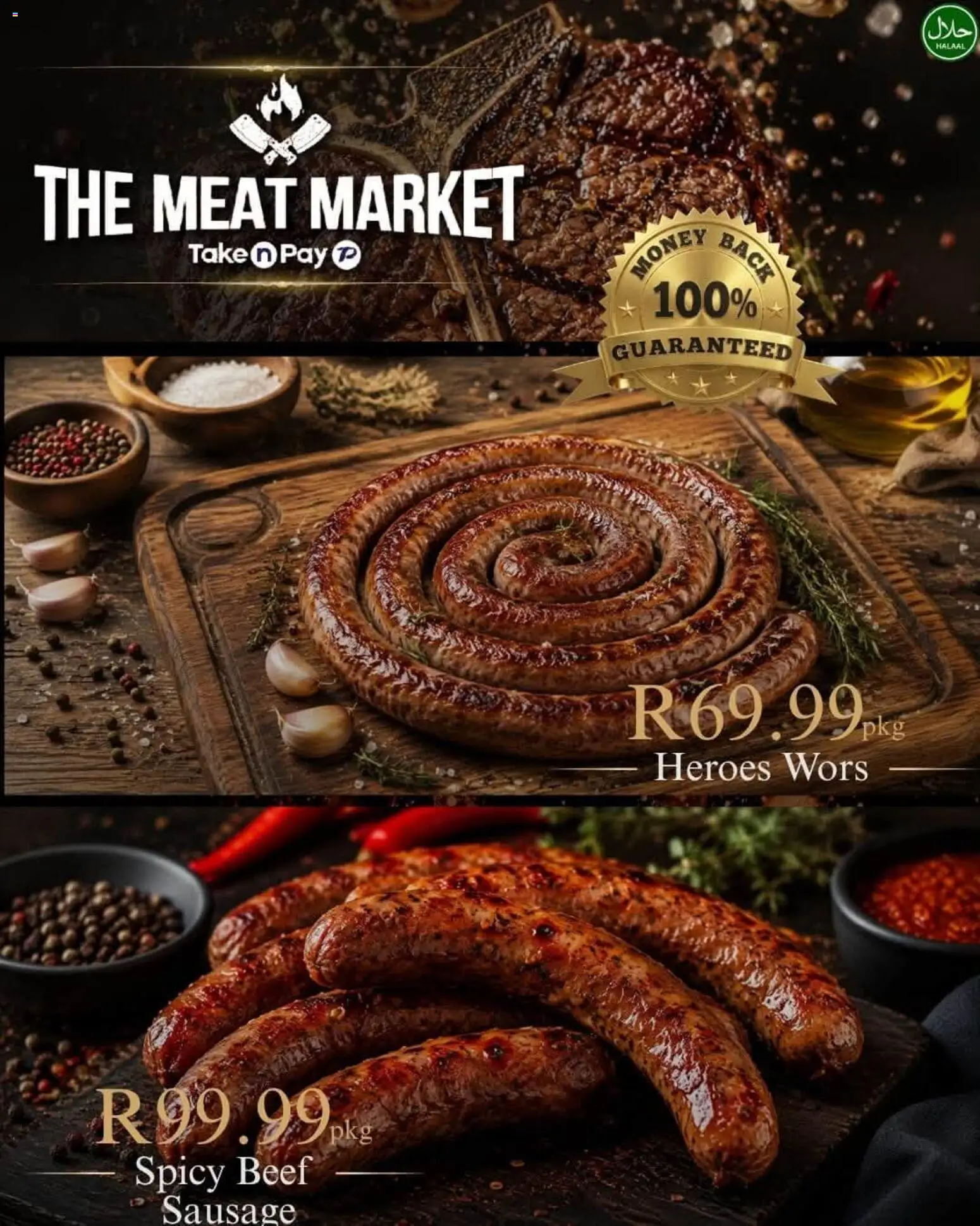 New Take n Pay catalogue – valid from 21/07/2026 | Page: 24 | Products: Beef, Sausage