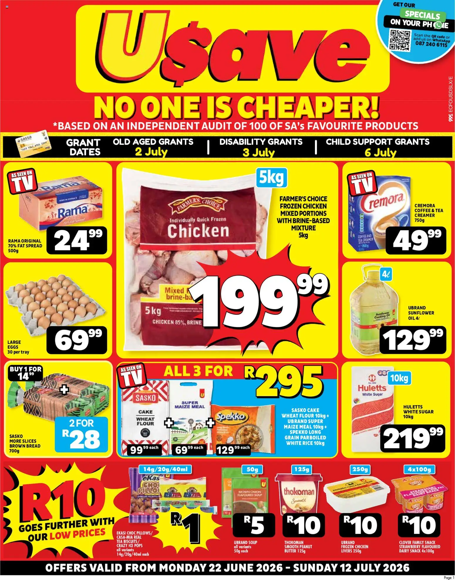 Eastern Cape - Specials (22/06/2026