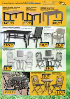 Vinkoprom Katalog - Pregled kataloga iz trgovine Vinkoprom, vrijedi od 04.05.2026 | Stranica: 11 | Proizvodi: Stol, Stolica, Vrtna garnitura