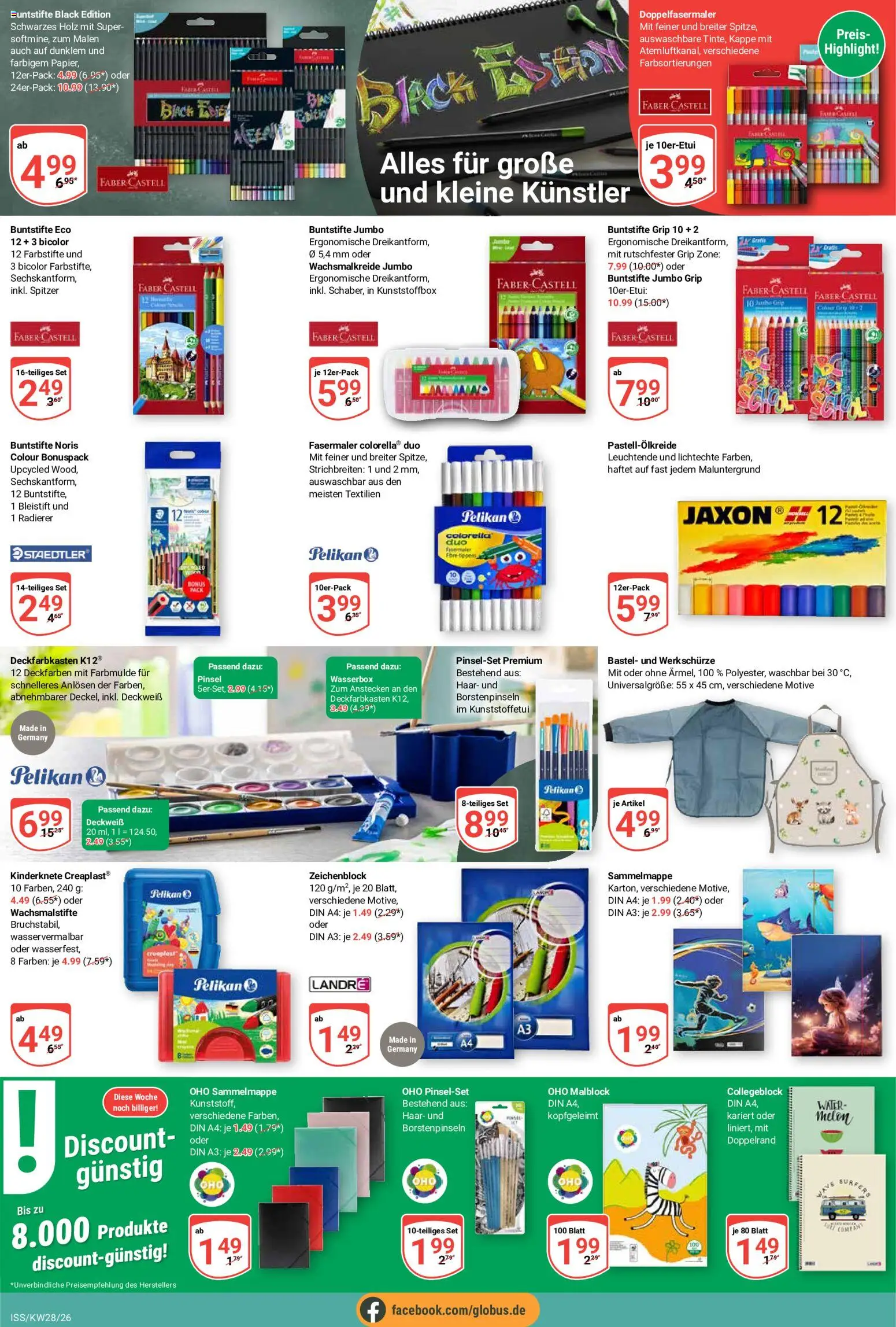 Globus Prospekt – gültig ab 06.07.2026 | Seite: 28 | Produkte: Pinsel, Kappe