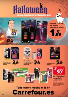 Vista previa Maquillaje neón todo en 1, Kit de maquillaje neón todo en uno. válido desde el 06/10/2026 | Página: 20 | Productos: Maquillaje