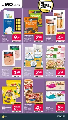 Netto Prospekt 	 ab 18.05.2026 gültig | Seite: 6 | Produkte: Bananen, Spargel, Schokobananen, Chips