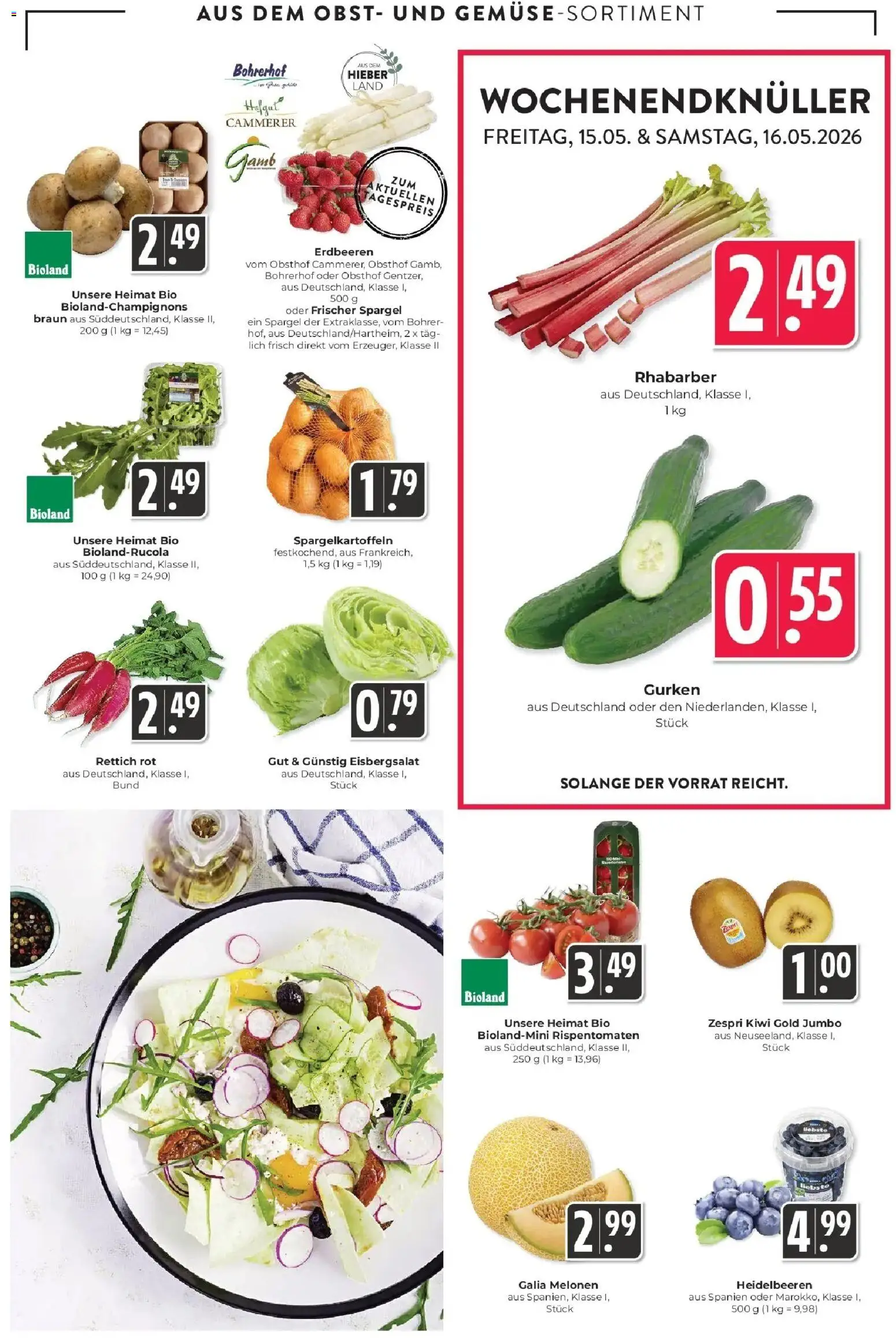 Edeka prospekt Schliengen	 – gültig ab 10.05.2026 | Seite: 7 | Produkte: Heidelbeeren, Obst, Rhabarber, Erdbeeren