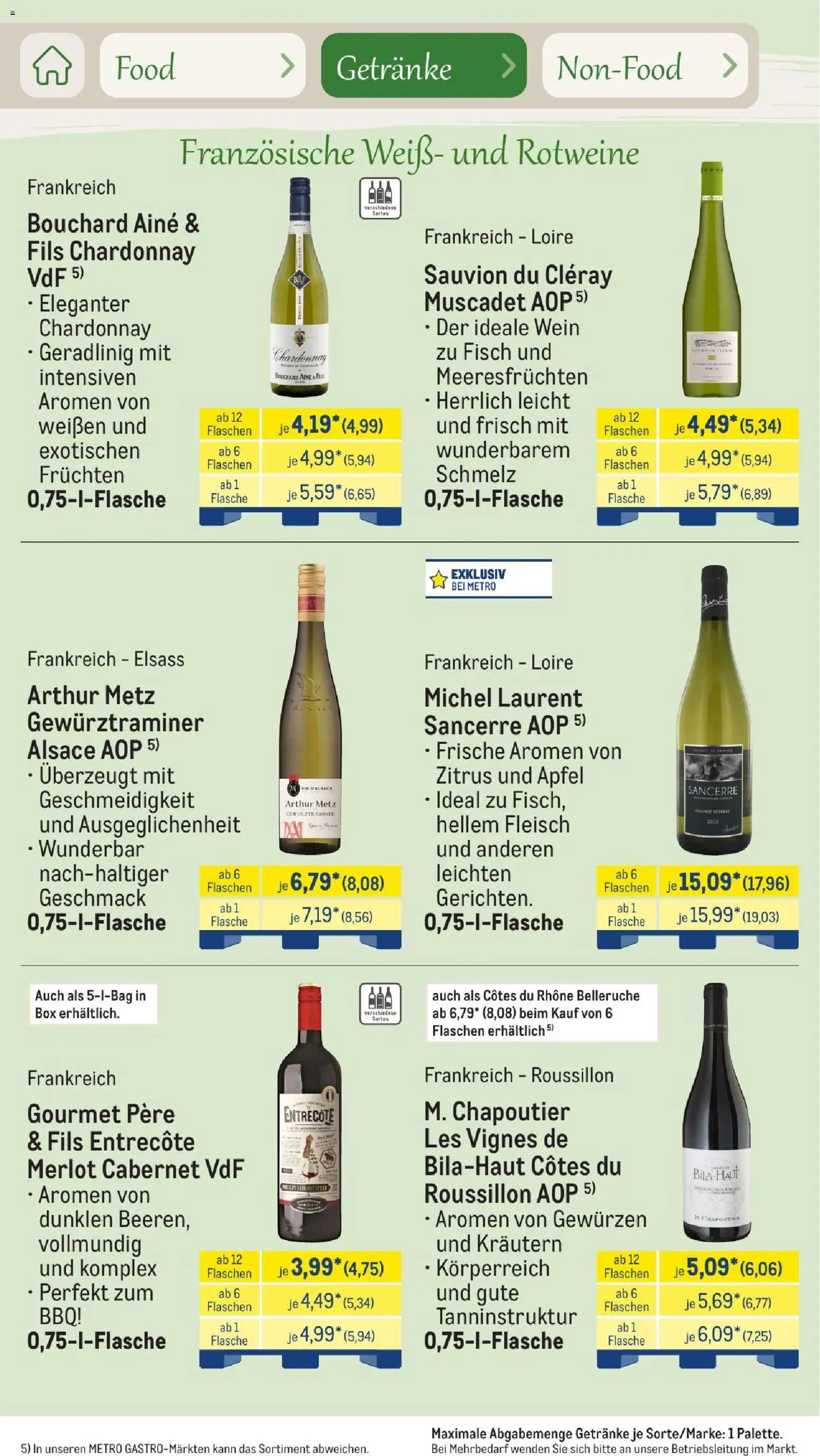 Metro Saisonkatalog Outdoor Dining – gültig ab 01.06.2026 | Seite: 59 | Produkte: Box, Äpfel, Fisch, Fleisch