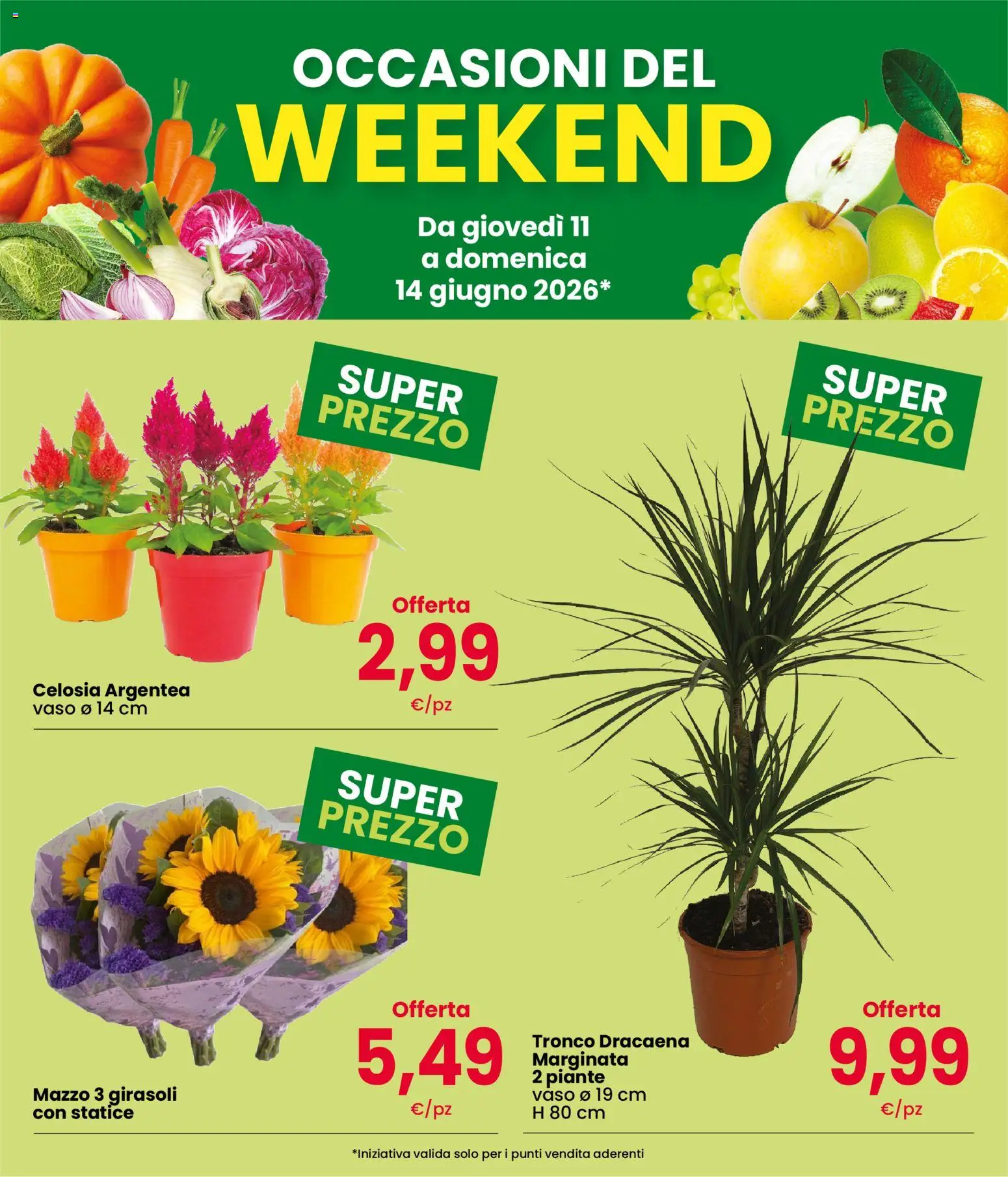 Volantino Interspar del 11.06.2026 | Pagina: 3 | Prodotti: Vaso